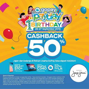 Kopi Janji Jiwa: Promo CASHBACK 50% GOPAY PAYDAY! sampai 09/28/2019