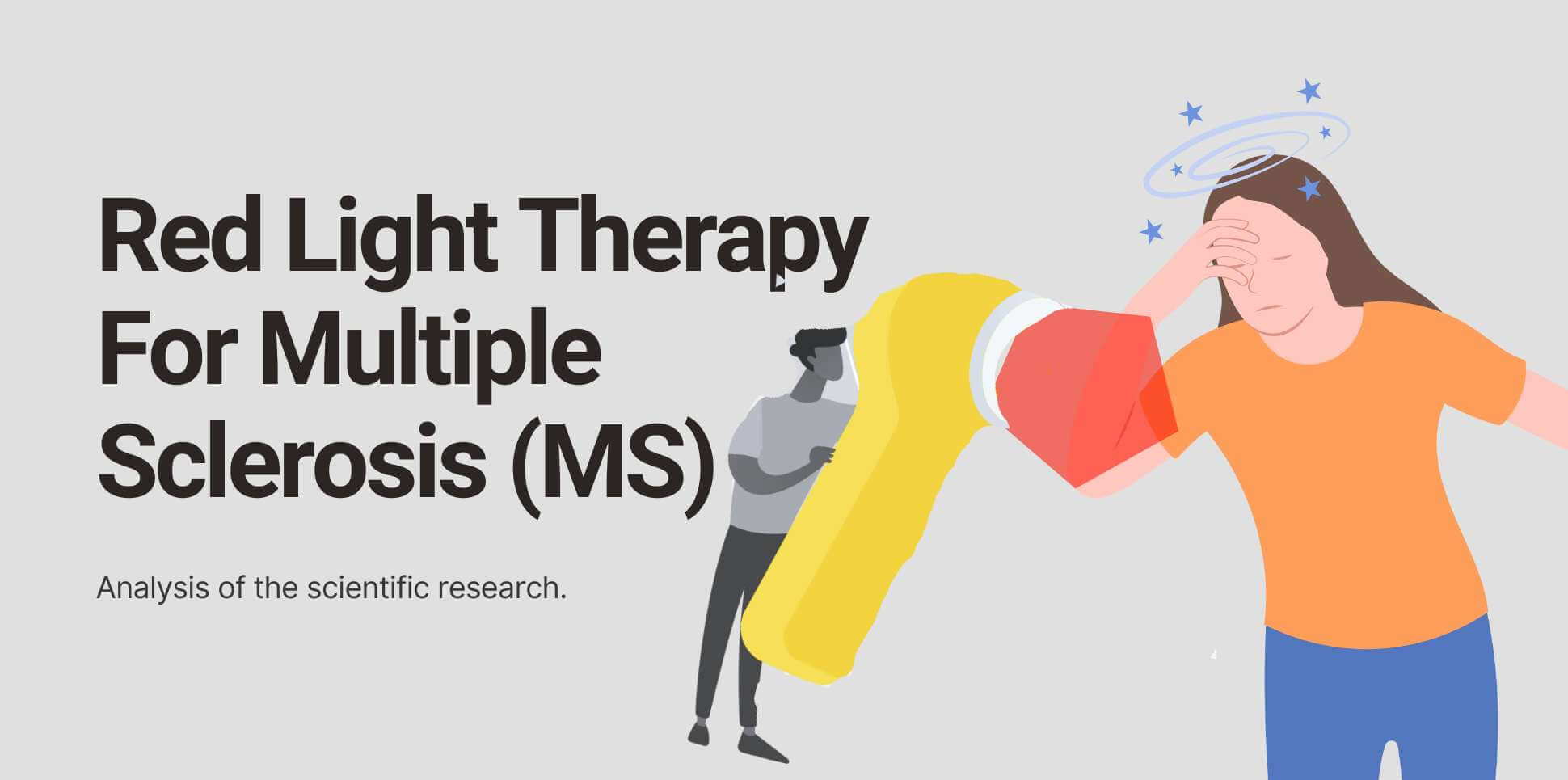 Explore the scientific research of red light therapy for multiple sclerosis