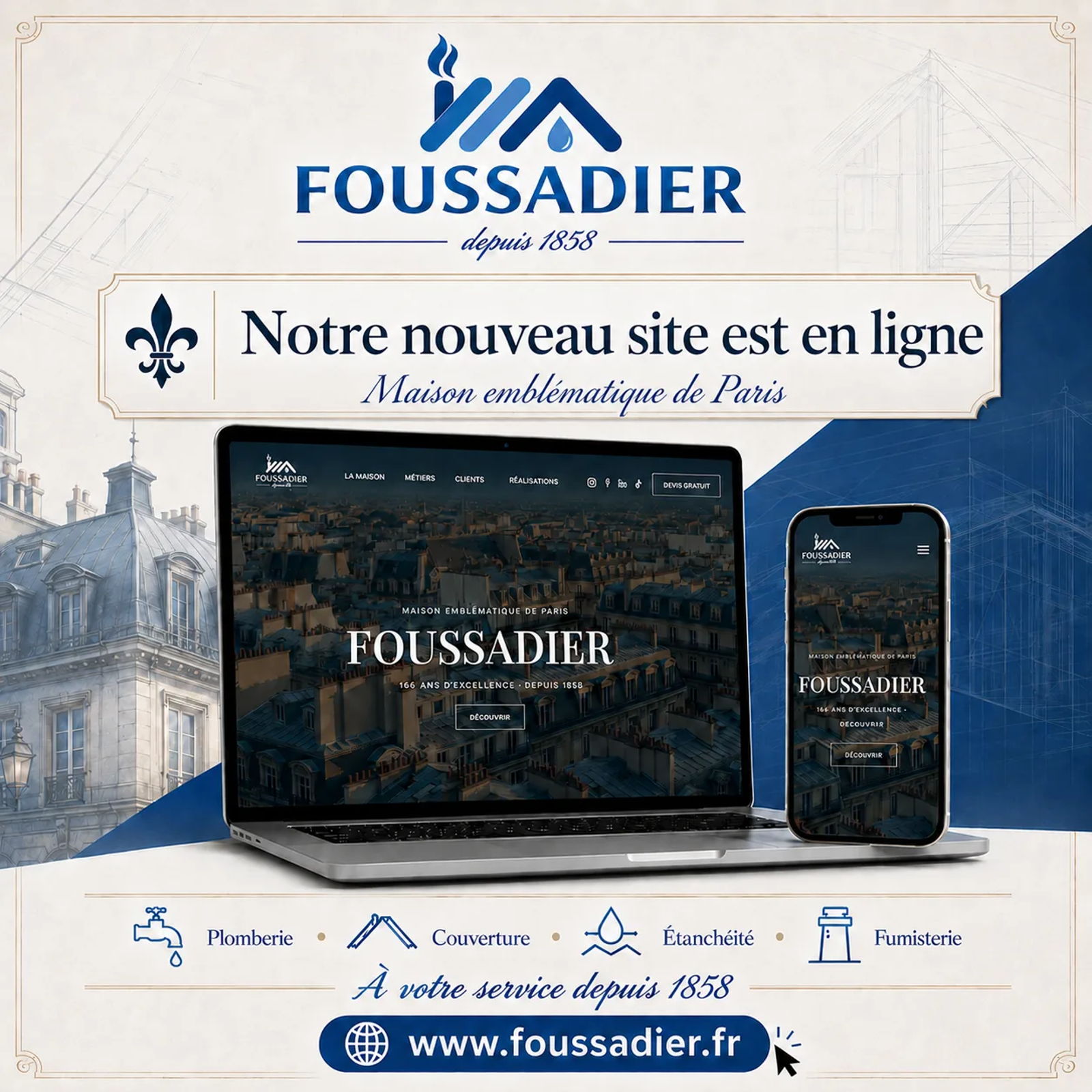 FOUSSADIER : Notre nouvelle empreinte digitale