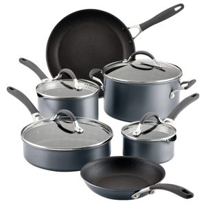 Circulon A1 Series with ScratchDefense Technology Nonstick Induction Cookware/Pots and Pans Set, 10 Piece