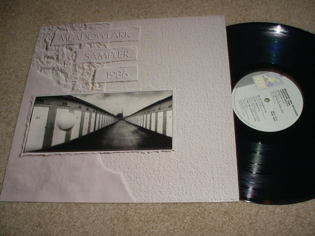 MEADOWLARK RECORDS SAMPLER 1986 - LP RECORD