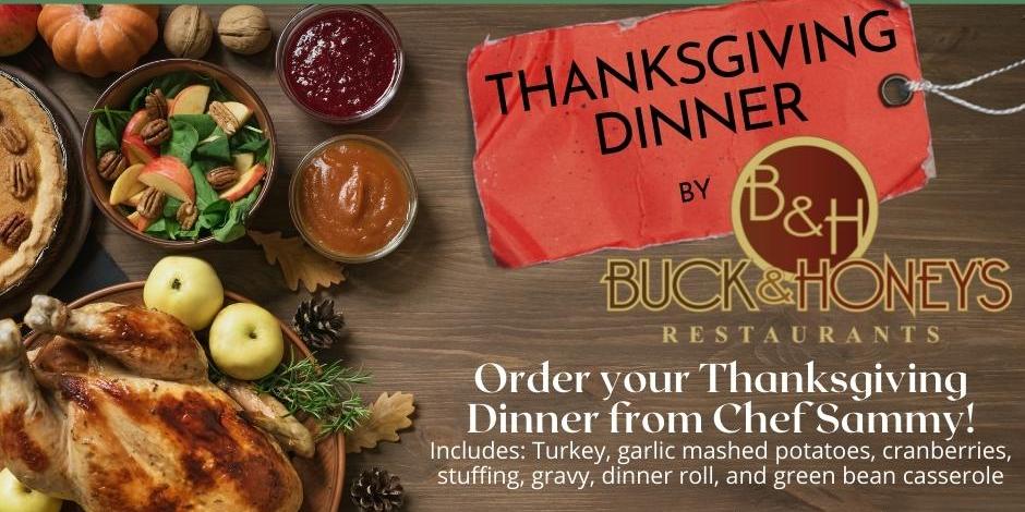 Thanksgiving Dinner by Buck and Honey's Sun Prairie  promotional image