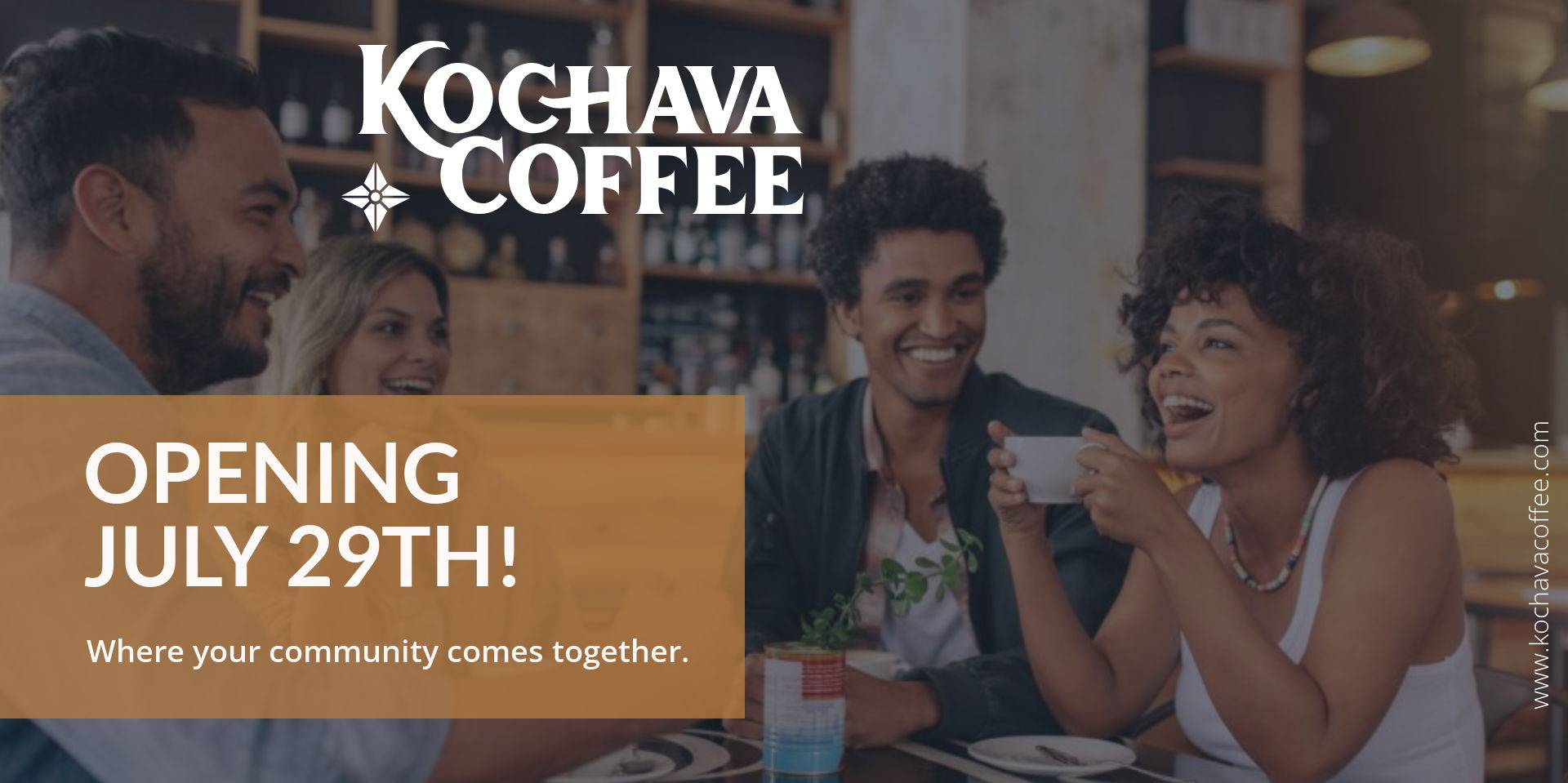 Kochava Coffee GRAND OPENING promotional image
