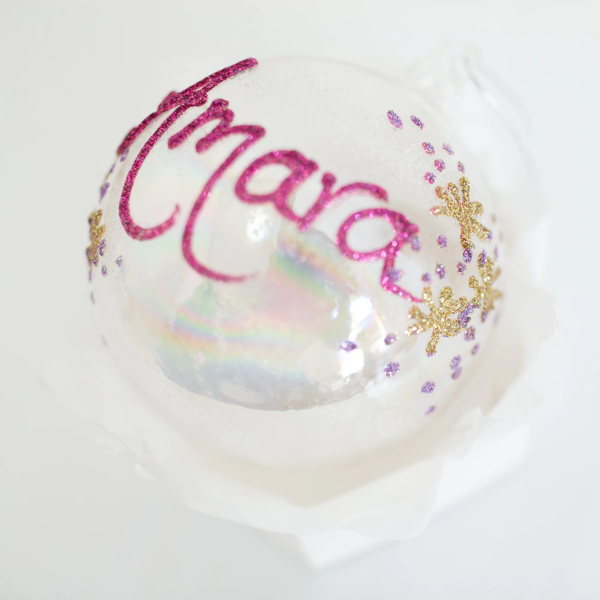 Glass Rainbow bauble - Image 2