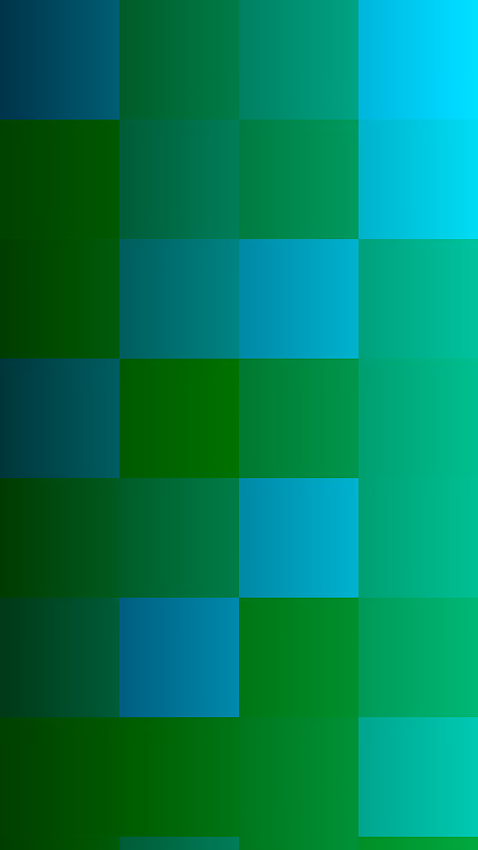 Geo Background Generator screenshot of a more complex quadricolor background with small triangles.