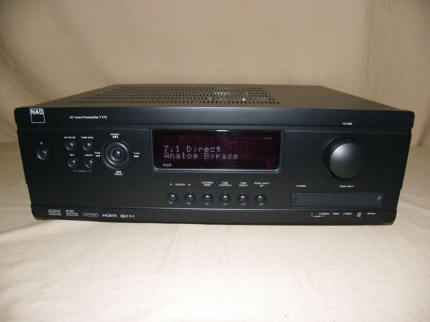 NAD T175 A/V TUNER/ PROCESSOR - EXCELLENT CONDITION