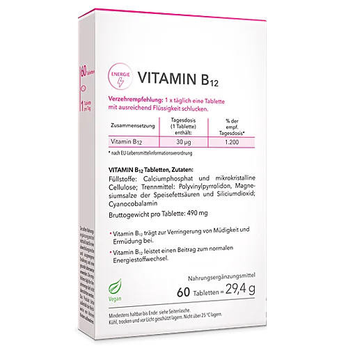 Vitamine B12 en Comprimés