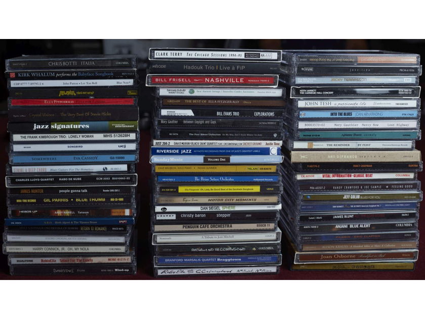 JAZZ & OTHER CDs - 64  Mint Condition Lot # 3 - see Pic