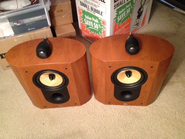 B&W Bowers and Wilkins SCM1 Pair in Cherry with origina...