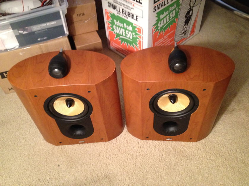 B&W Bowers and Wilkins SCM1 Pair in Cherry with original boxes