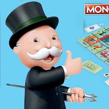 Monopoly Junior Spielmatte 61x61 cm