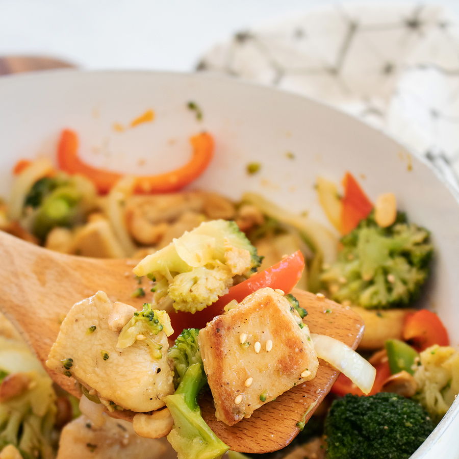 keto cashew chicken
