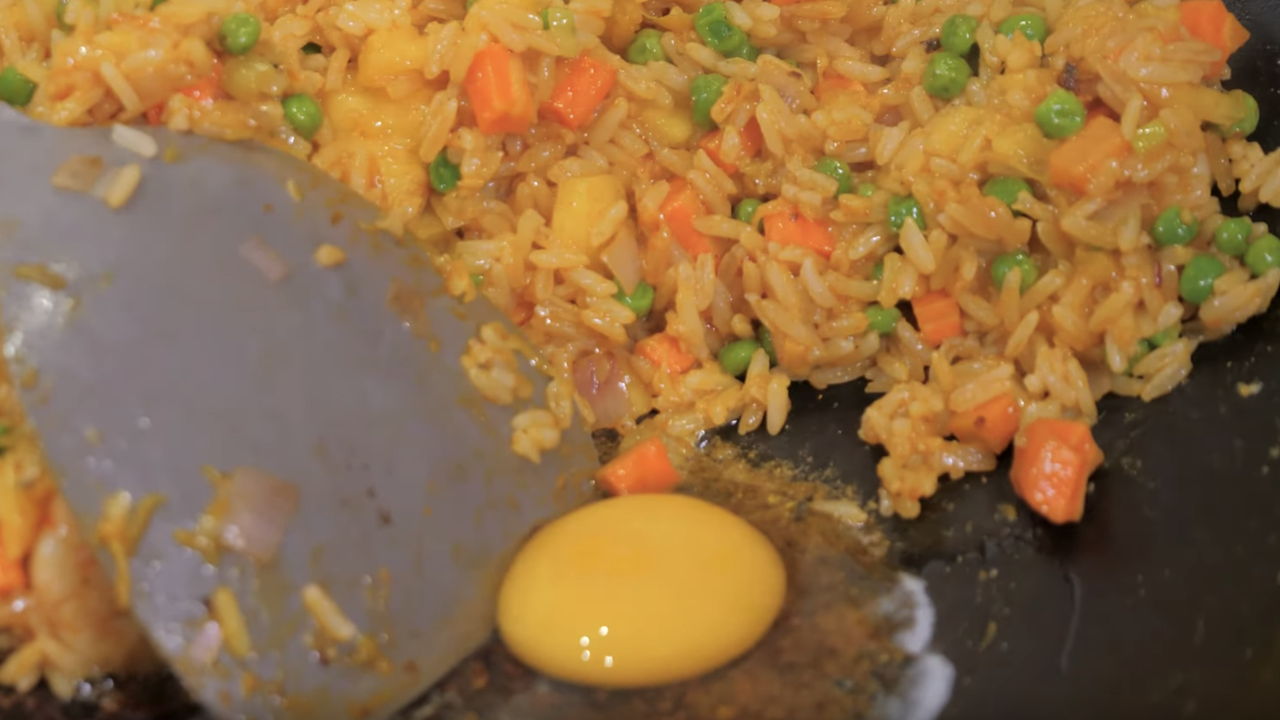 Pineapple Fried Rice Southeast Asian Recipes Nyonya Cooking