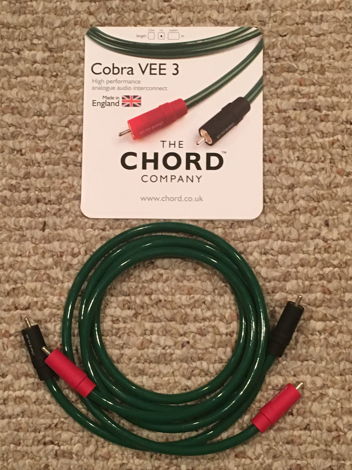 Chord Cobra VEE 3 1M RCA