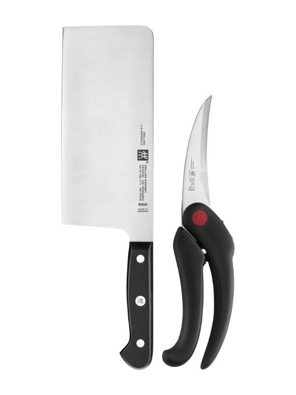 Cleaver Shear Knife Set, 2 pcs.