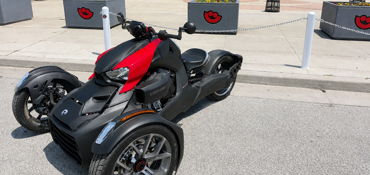 2026 CAN-AM RYKER SPORT 900 ACE motorcycle for rent near Milwaukee, WI
