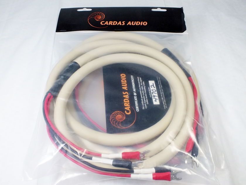 CARDAS AUDIO Neutral Reference “legacy” Speaker Cable (2.5M Pair - Spd/Bi-Wire) - Certificate of Authenticity; New-in-Box/Bag; 60% Off Retail