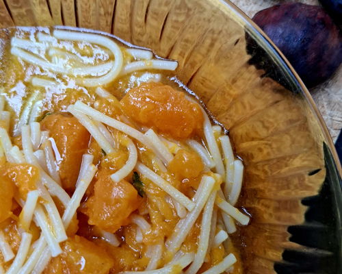 Food experiences Catania: Taste red pumpkin and chestnuts: an autumn dish