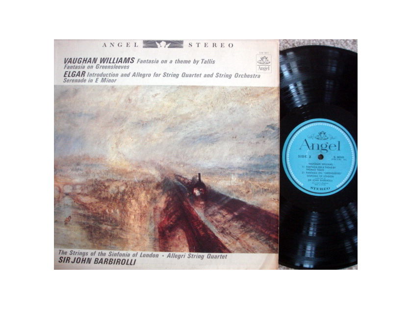 EMI Angel Blue / BARBIROLLI, - Vaughan Williams Greensleeves Fantasia, VG+!