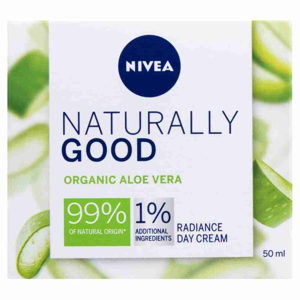 Nivea Naturally Good Radiance Day Cream With Organic Aloe Vera