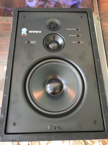 Revel W990 In Wall Speakers