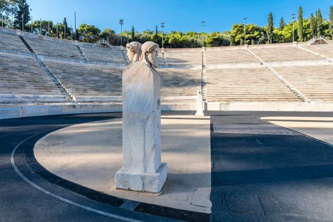 The stadium's marble seats could accommodate around 50,000 spectators, making it one of the largest athletic arenas in ancient Greece