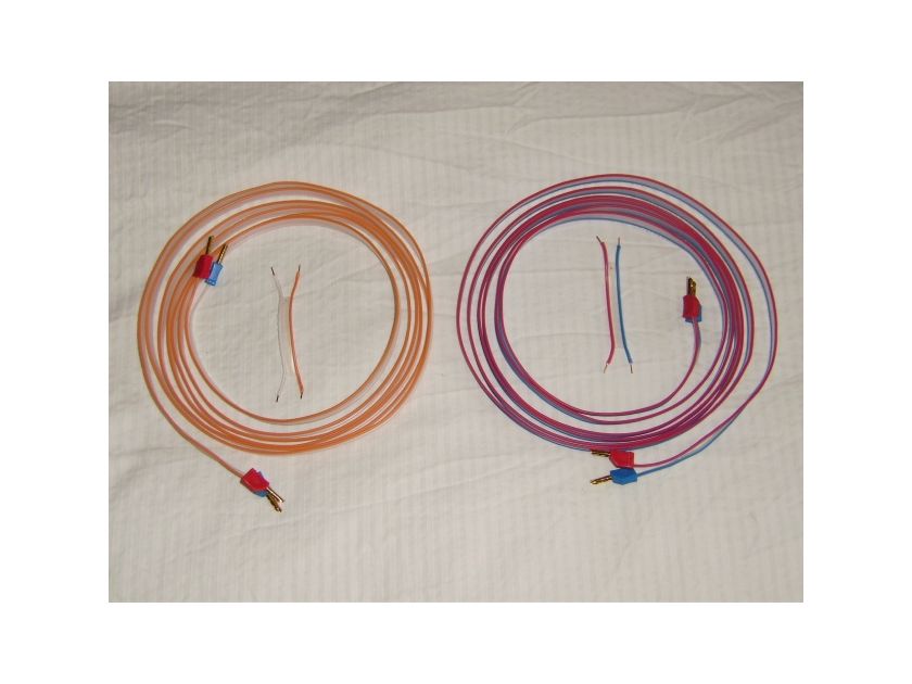DNM Stereo Solid Core Speaker Cables 3.5 Meters