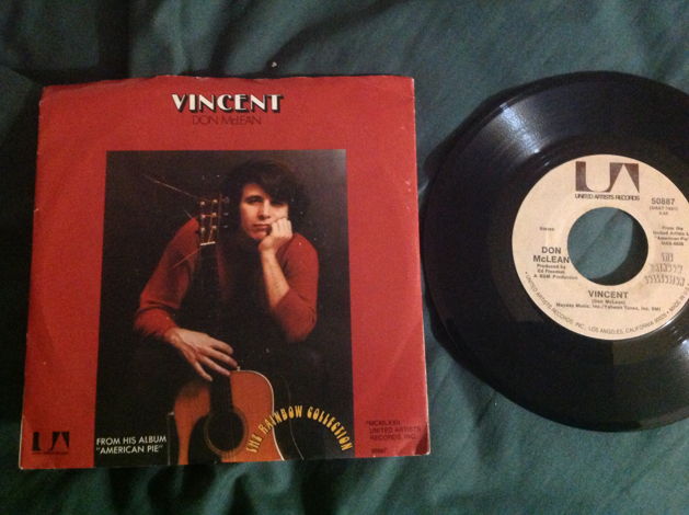 Don McLean - Vincent 45 With Sleeve NM
