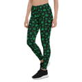 Cannabis leaf leggings costume