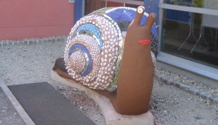 atelier farnsworth mosaik schnecke