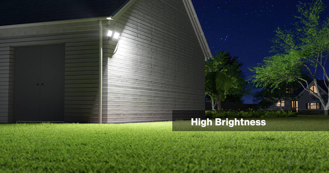 55W LED Outdoor Lights with Plug High Brightness