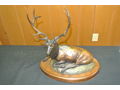 Elk Sculpture King of His Domain by Greg ONeal