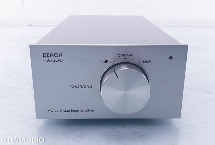 Denon HA-500 MC Head Amp MC Phono Pre-Preamplifier (AS-...
