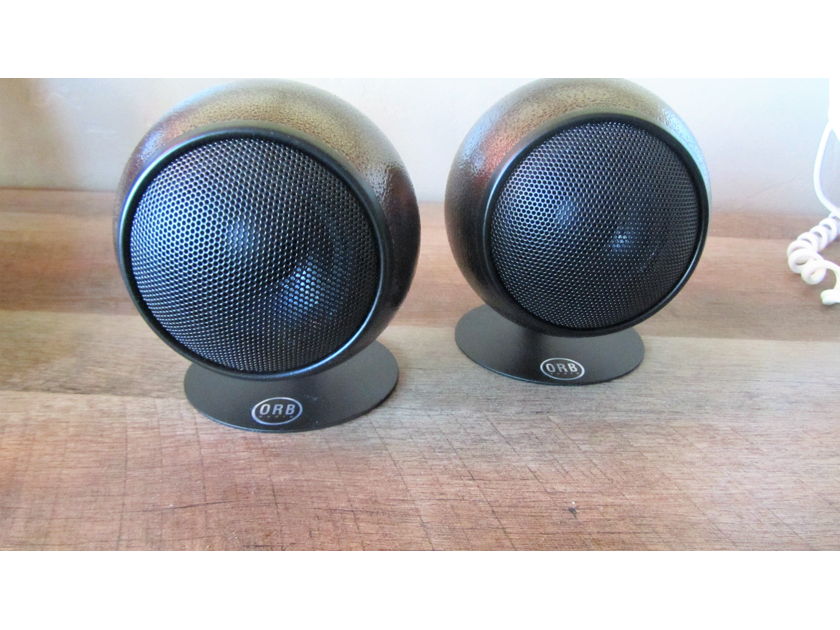 ORB AUDIO Speaker Pair -  Mod 1X Speakers - Perfect Condition