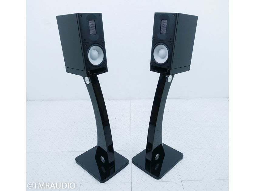 Raidho X-1 Bookshelf Speakers w/ Stands Gloss Black Pair; X1 (15631)