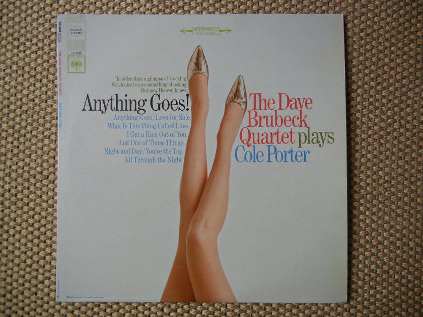 DAVE BRUEBECK/ - ANYTHING GOES!/ BRUEBECK PLAYS COLE PORTER/ Columbia Stereo CS9402