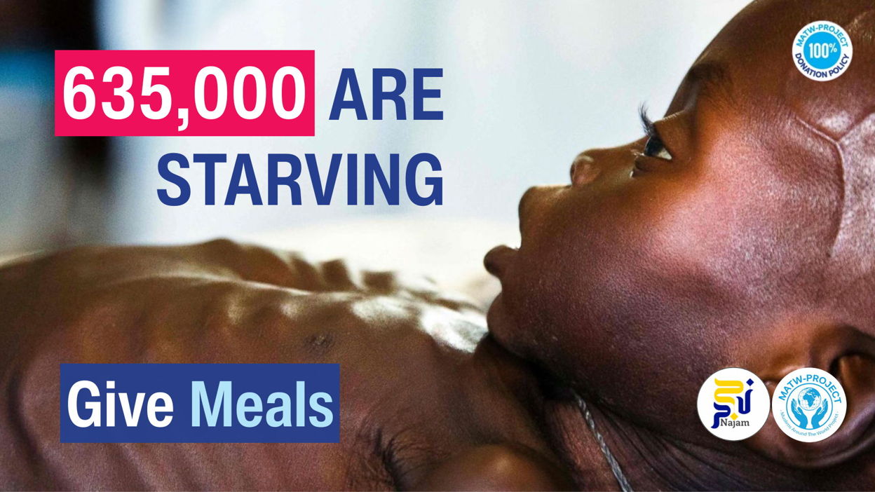 💔 635,000 are facing acute starvation. Help Sudan Before It’s Too Late.