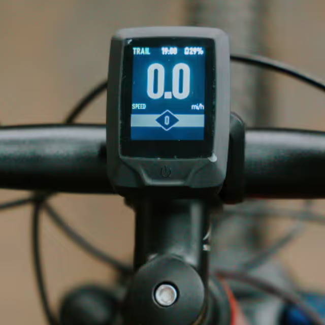 an electric bike controller display