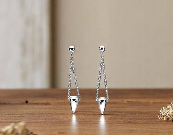 Shop sterling silver earrings - Pobjoy