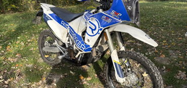 2018 HUSQVARNA 701 ENDURO motorcycle for rent near Richmond, KY