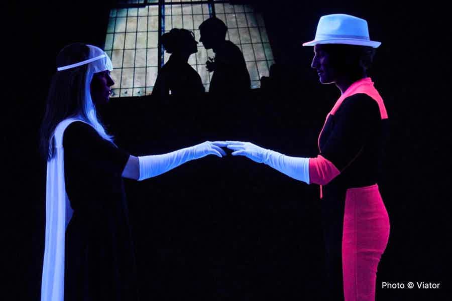 Underground Black Light Theatre Interactive Show in Prague - photo 1