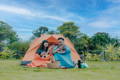 cara memasang tenda camping