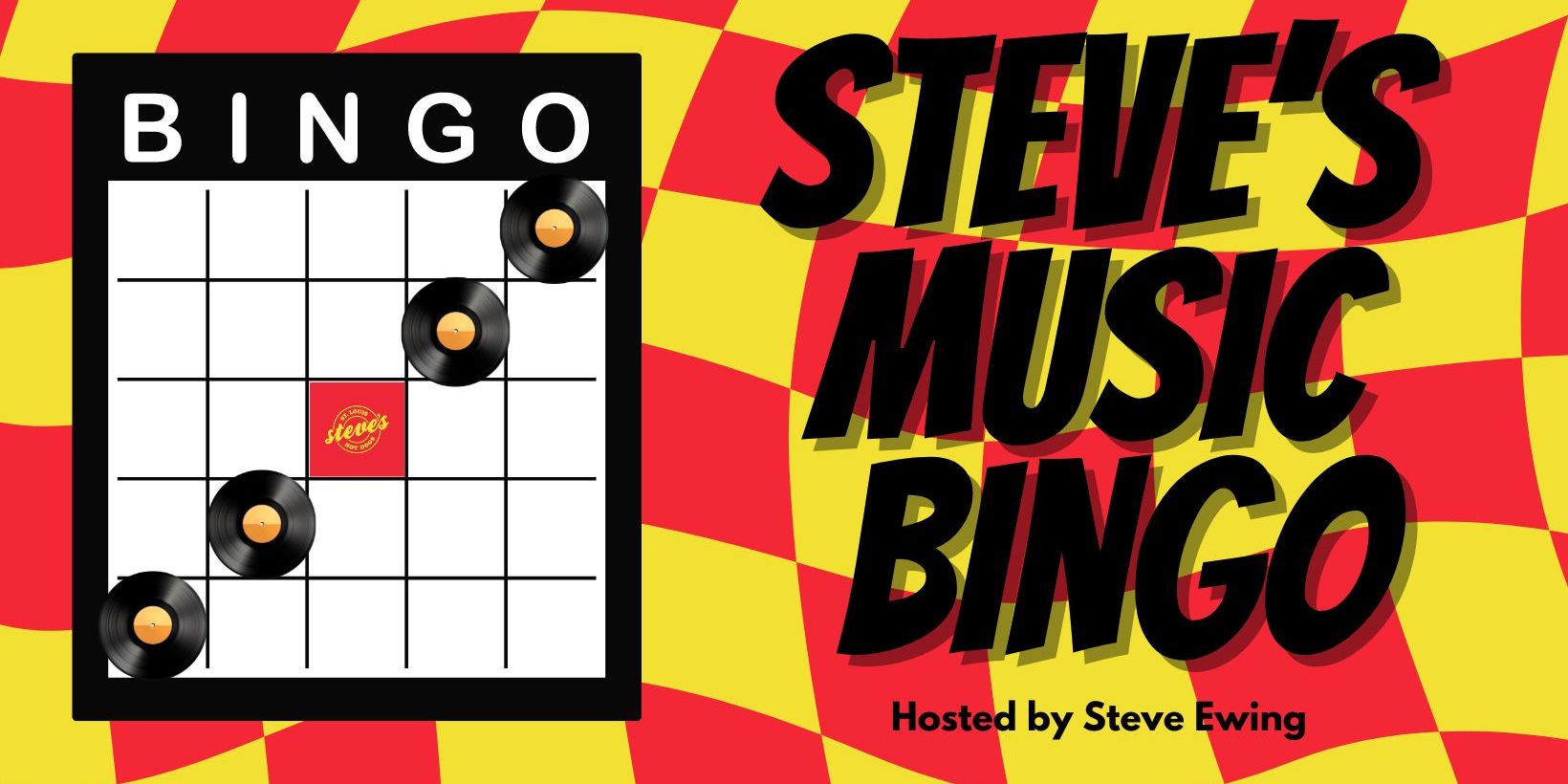 Steve's Music Bingo - 90's One Hit Wonders promotional image