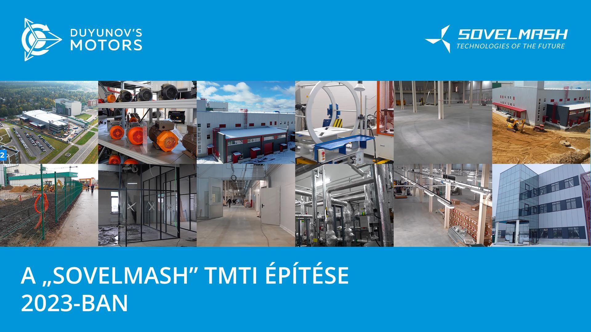 A 2023-as építési munkálatok idővonala videóban