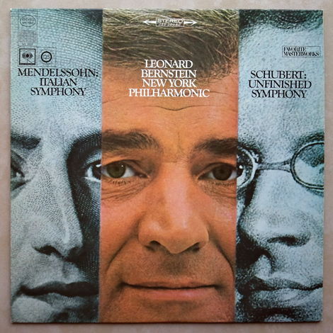 COLUMBIA 2-EYE/Bernstein/SCHUBERT - Unfinished, MENDELS...
