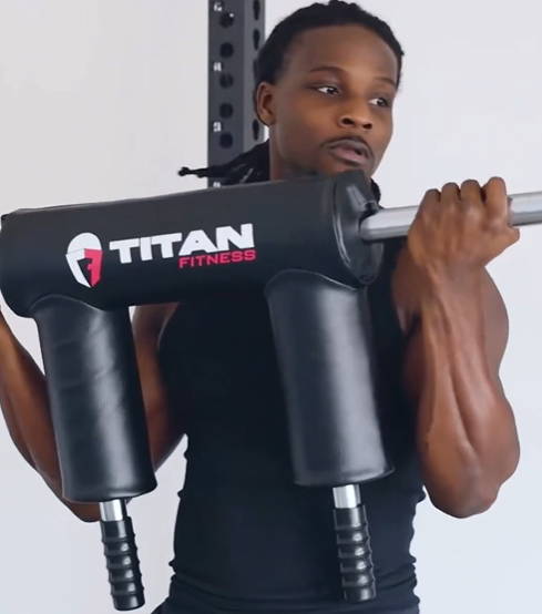 Titan Fitness Safety Squat Olympic Bar V2