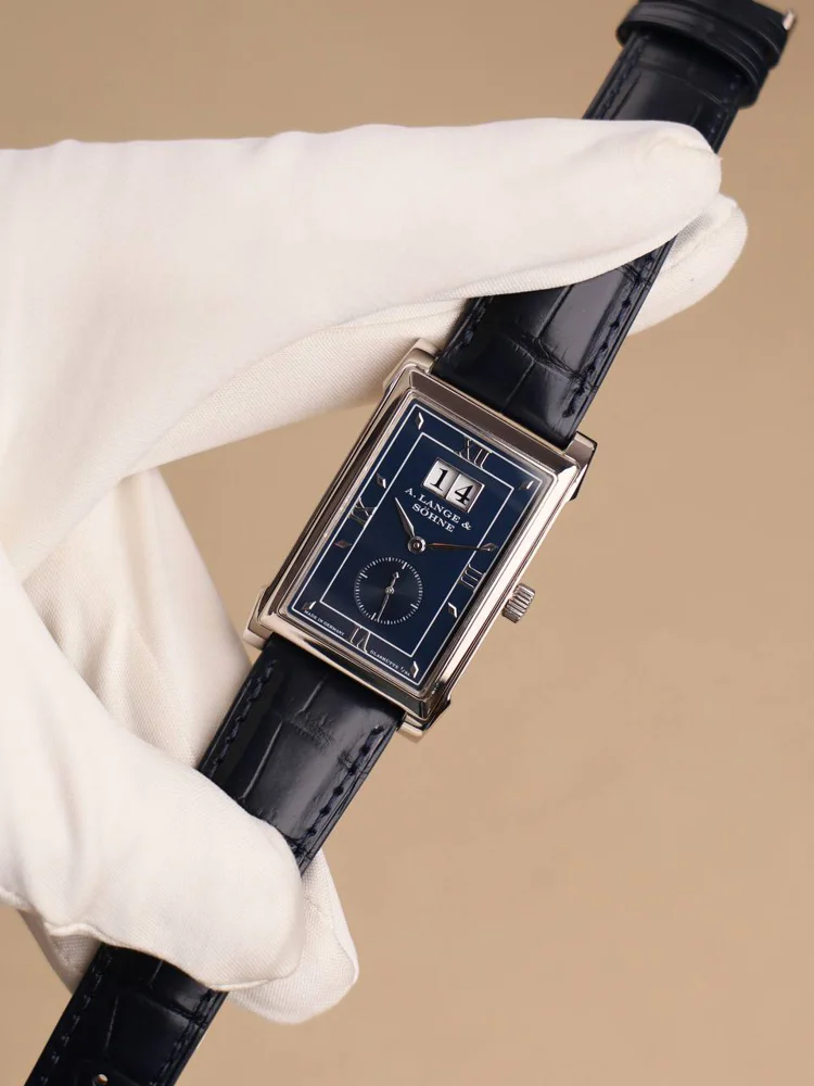 A. Lange & Söhne Cabaret White Gold 107.027 Blue Dial