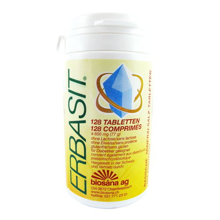 Erbasit sans lactose - Équilibre acido-basique