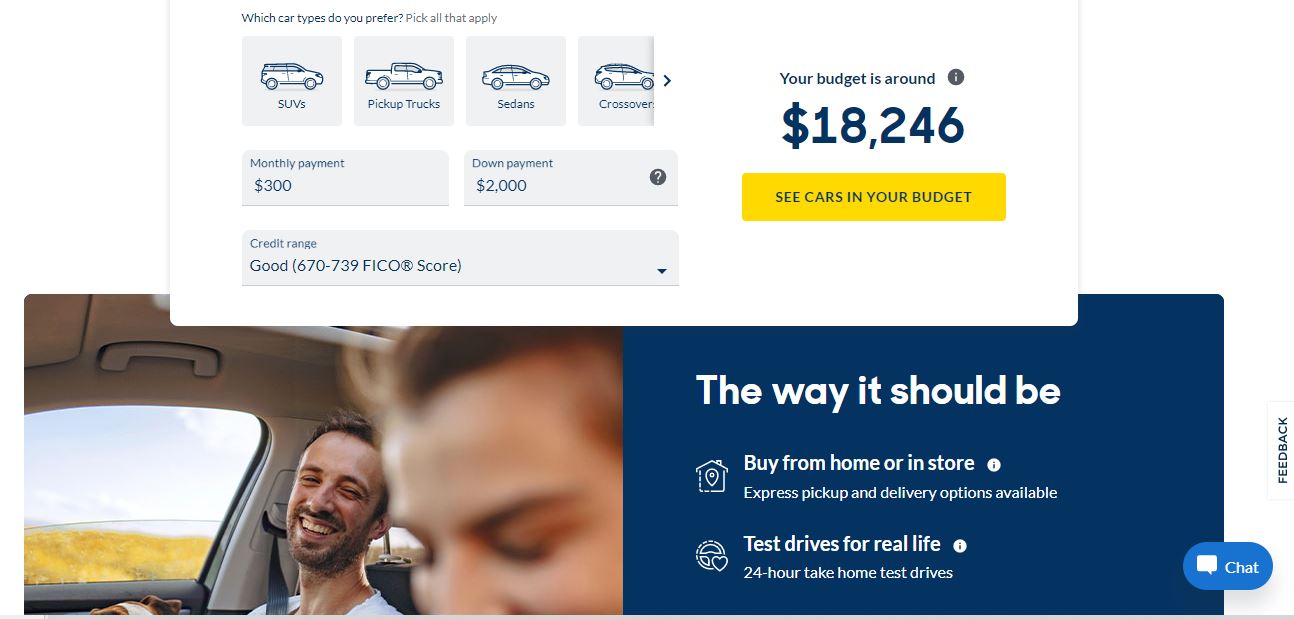 CarMax product / service