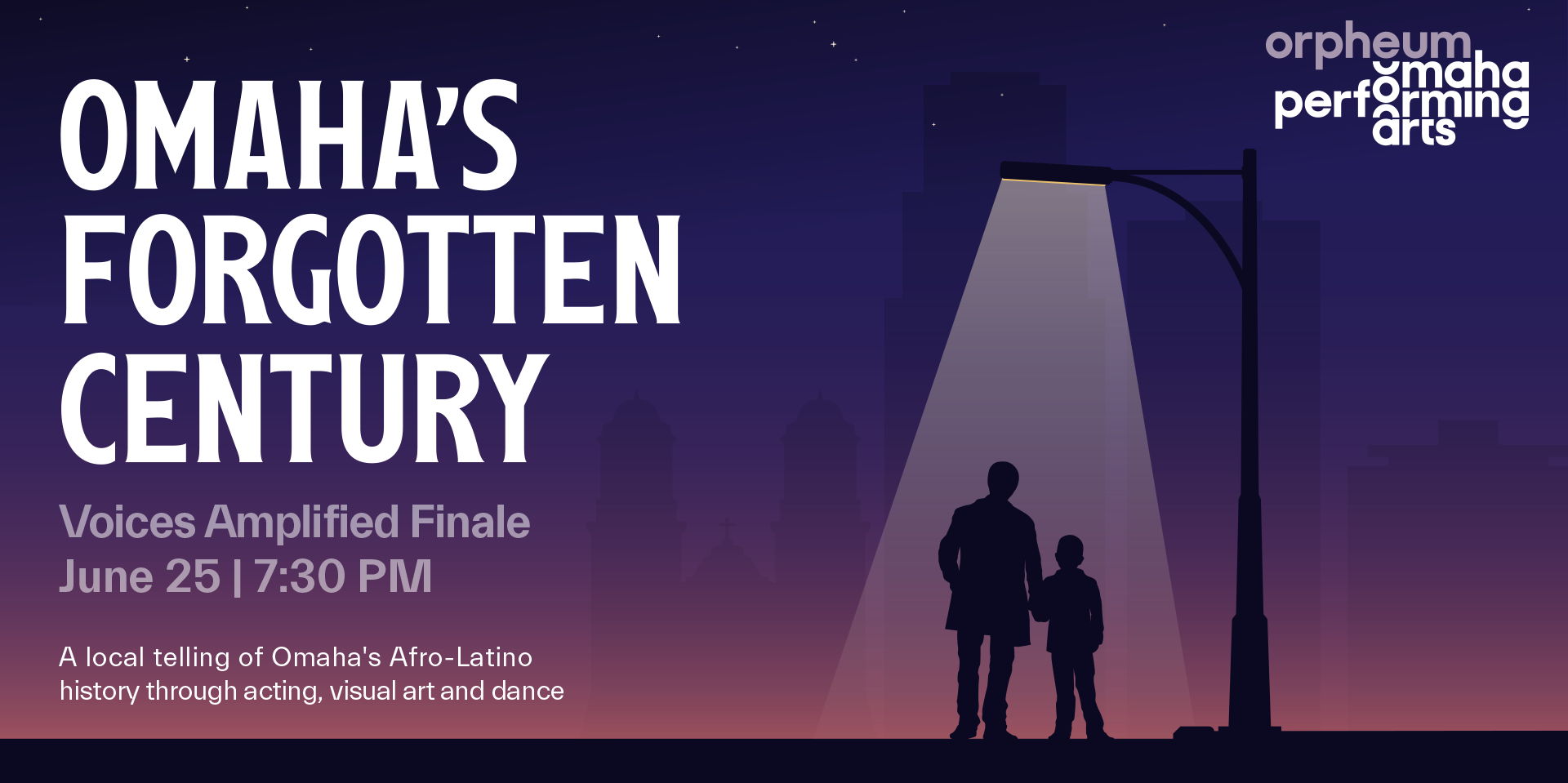 Voices AMPLIFIED! finale: Omaha’s Forgotten Century promotional image